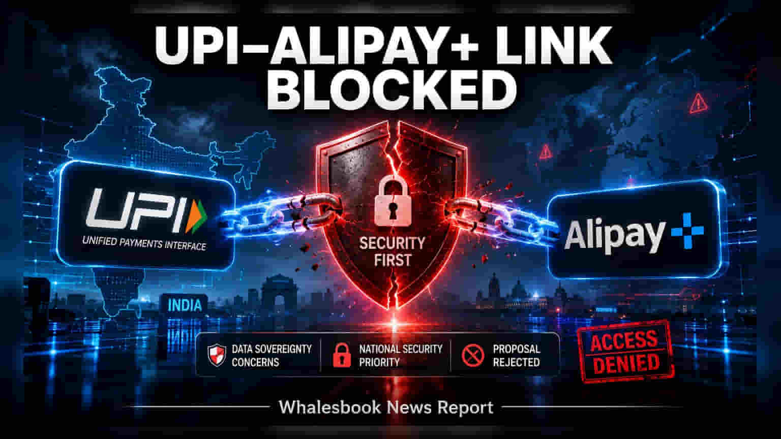 Alipay+ અને UPI Integration: સુરક્ષાના કારણોસર સરકારે લાદ્યો પ્રતિબંધ