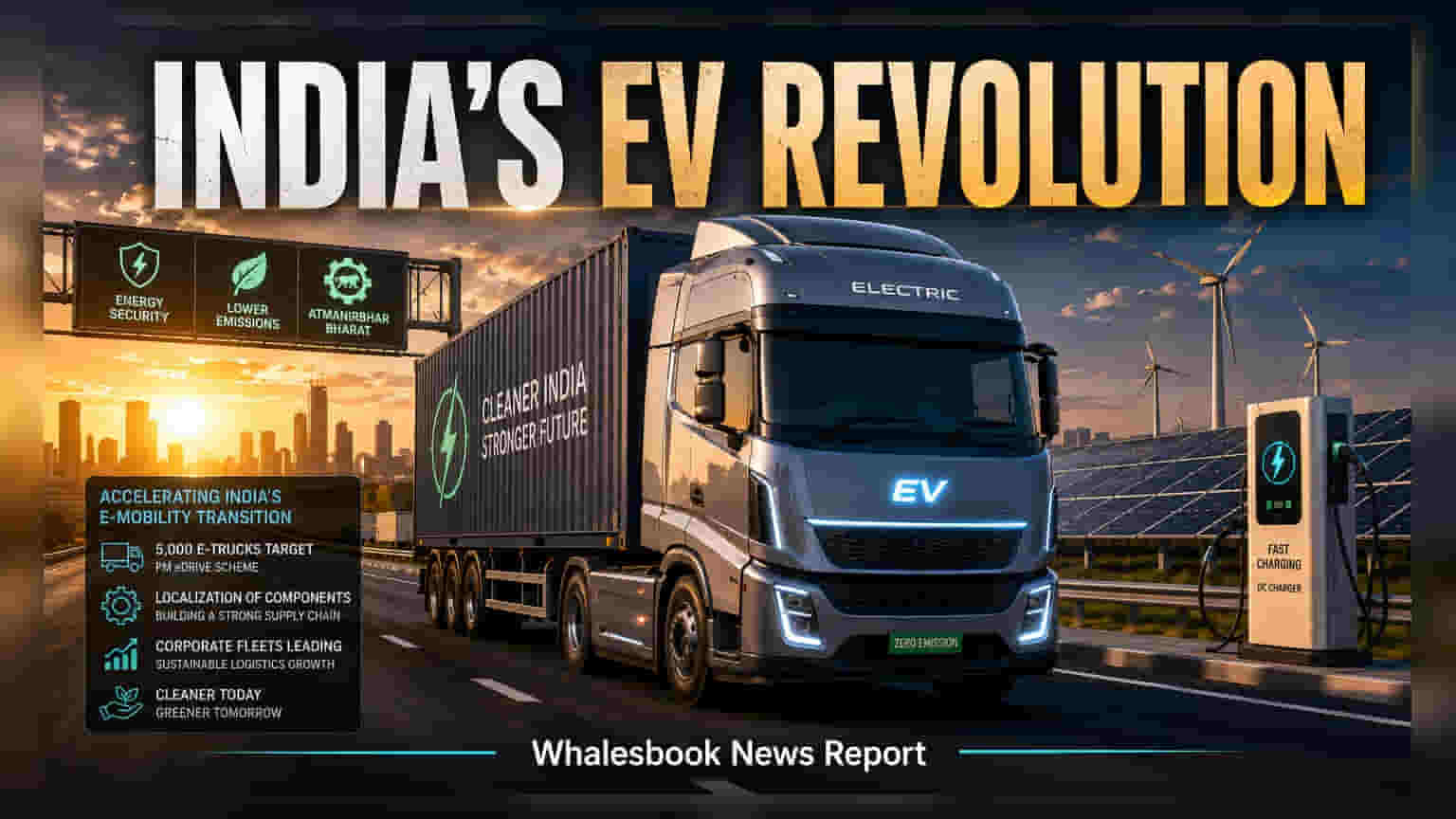 Commercial Vehicles માં EV ક્રાંતિ: આગામી 5 વર્ષમાં ભારે વાહનો માટે સરકારનો મોટો પ્લાન