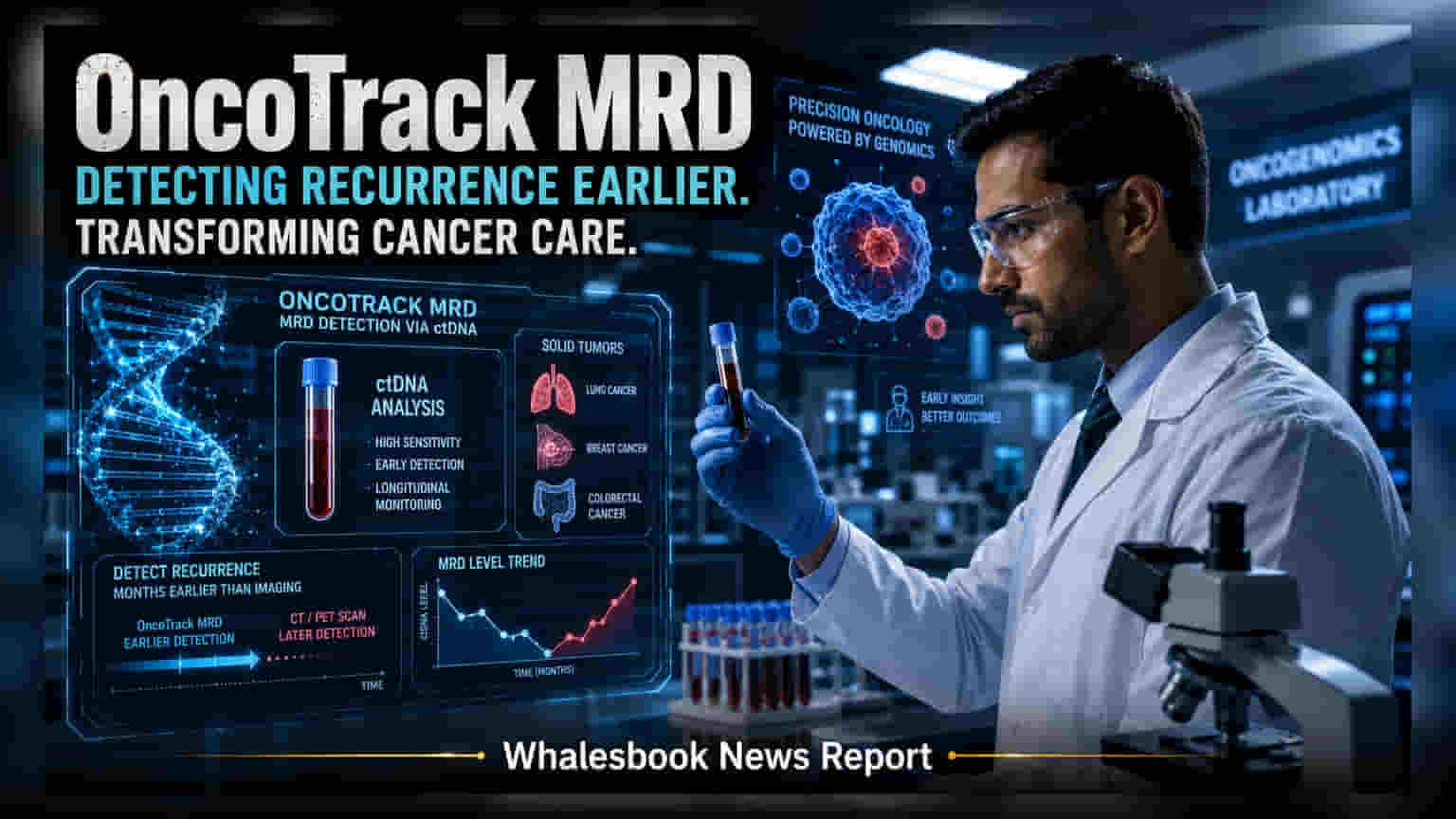 MedGenome Launches OncoTrack MRD Test for Solid Tumors