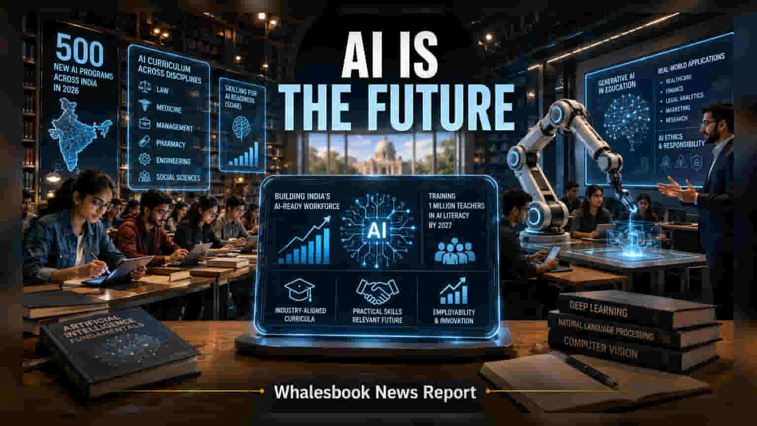 Indian Universities Launch 500 AI Programs in 2026 Shift