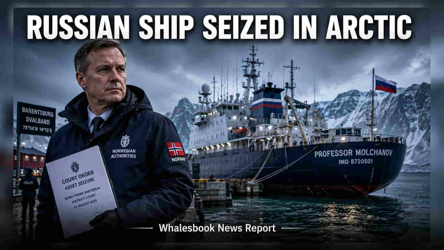 Norway Seizes Russian Ship: $4.2 Billion ના આર્બિટ્રેશન એવોર્ડ માટે રશિયન જહાજ જપ્ત