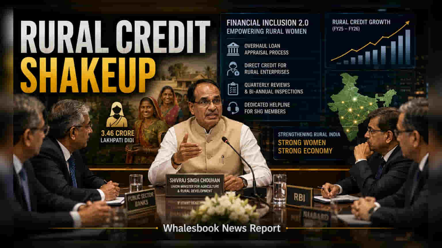 Shivraj Singh Chouhan Directs Banks to Fast-Track Rural Women’s Credit Access