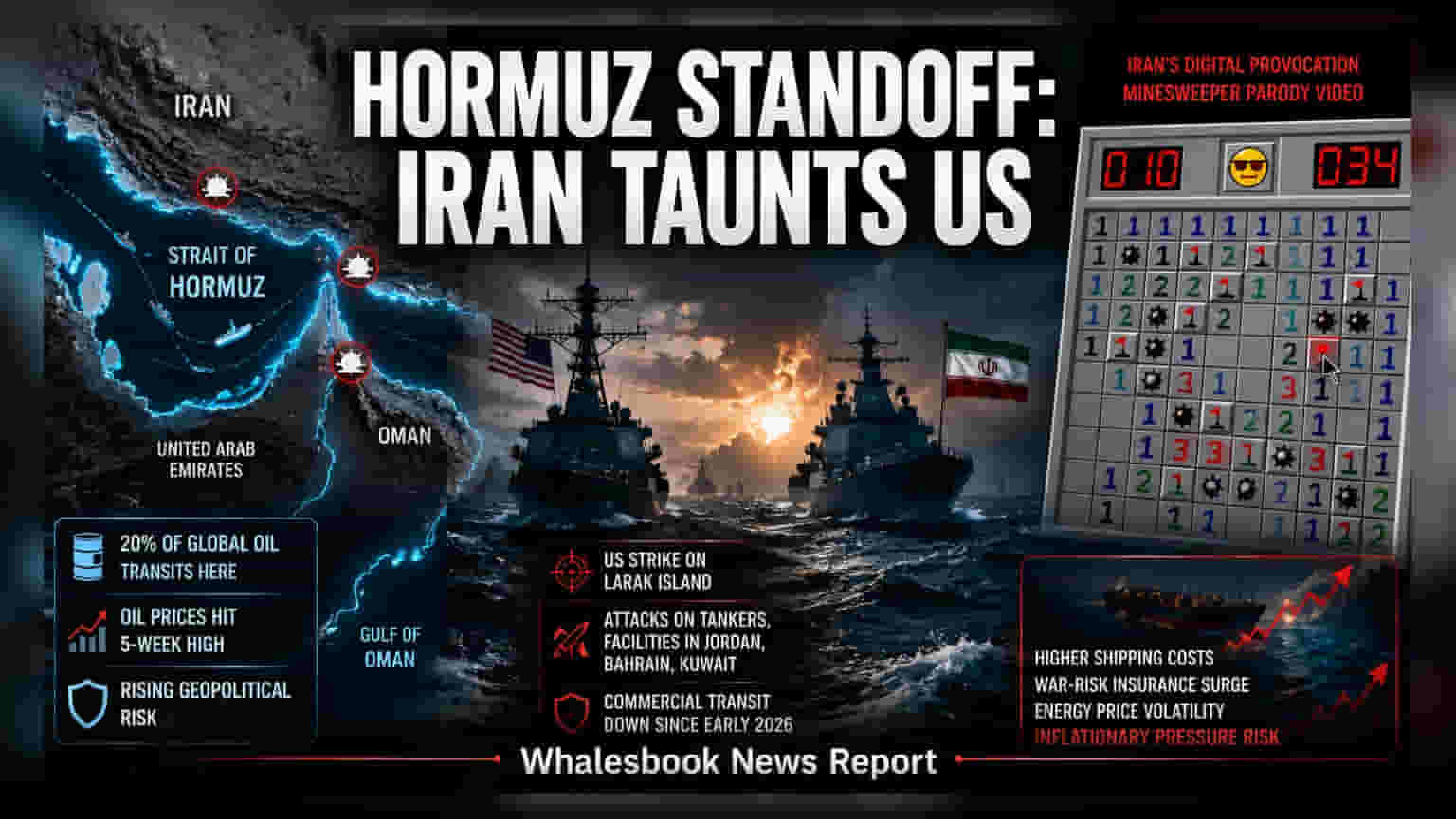 Iran-US Tensions Rise, Oil Prices Hit 5-Week High