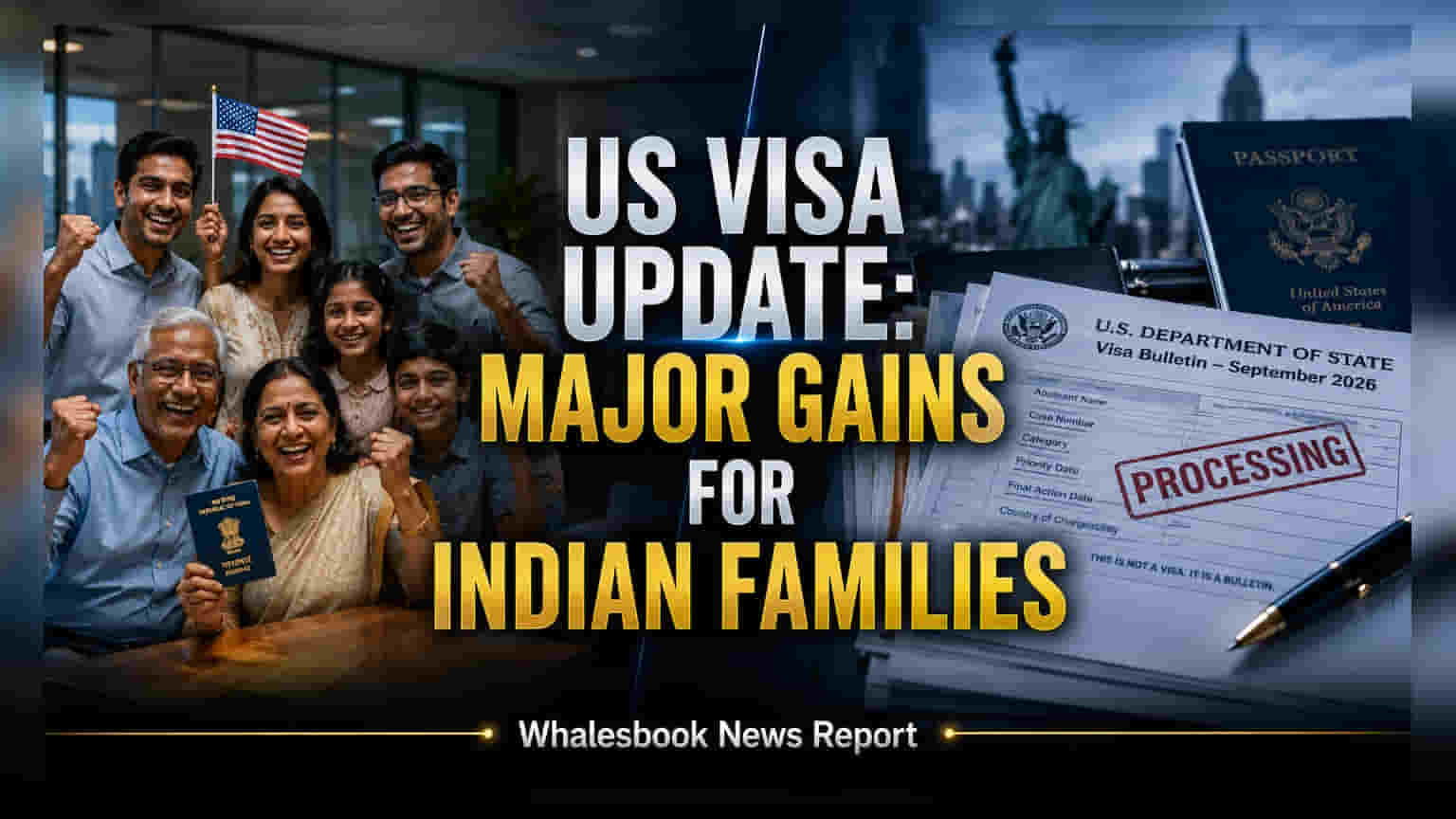 US September Visa Bulletin: Family Categories Gain, EB-1 Stagnates