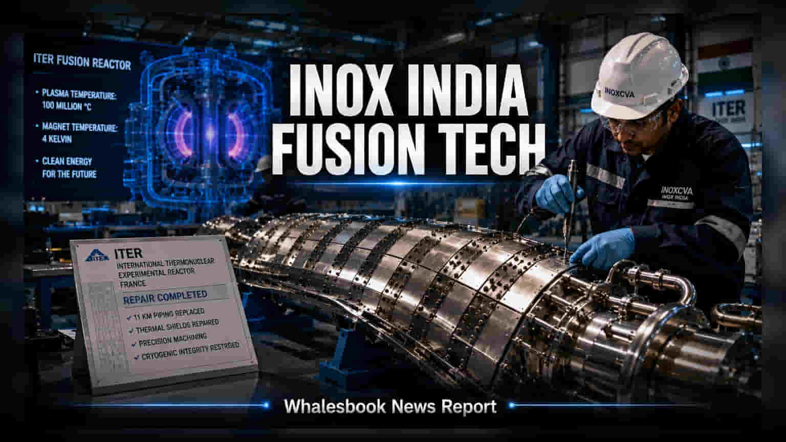 INOX India: ITER फ्यूजन प्रोजेक्ट में कंपनी ने दिखाया दम, जटिल तकनीकी रिपेयरिंग पूरी