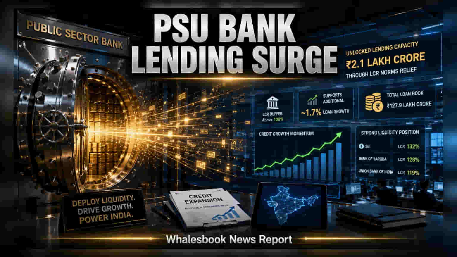 PSU Banks: सरकारी बैंकों को मिली बड़ी राहत, कर्ज बांटने के लिए खुले **₹2.1 लाख करोड़** के रास्ते