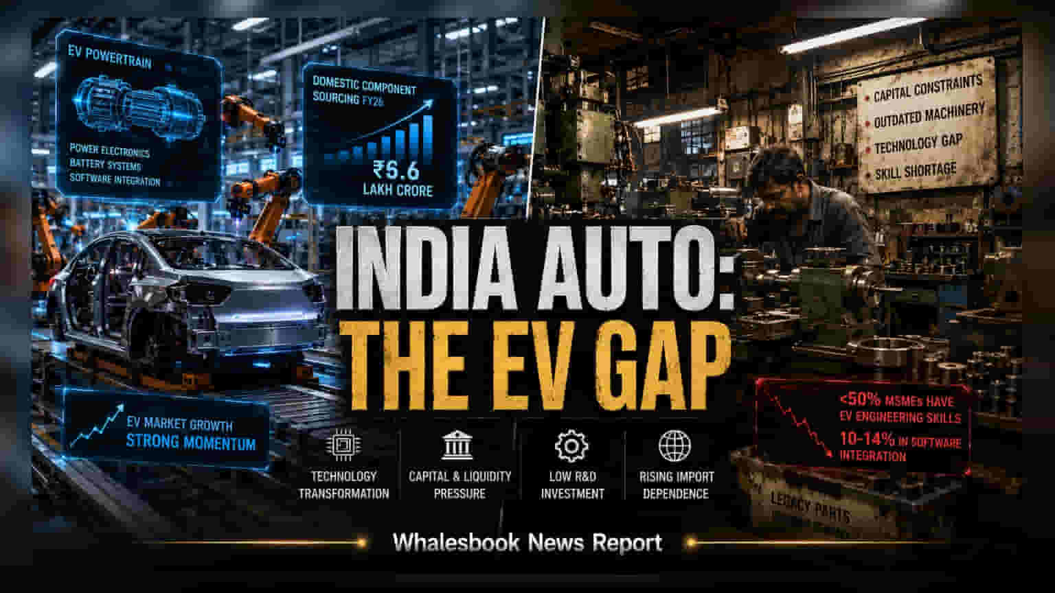 EV मॅन्युफॅक्चरिंगमध्ये भारताची अडचण! MSME पुरवठादारांवर संकट, चीनवर अवलंबित्व **36%** वर