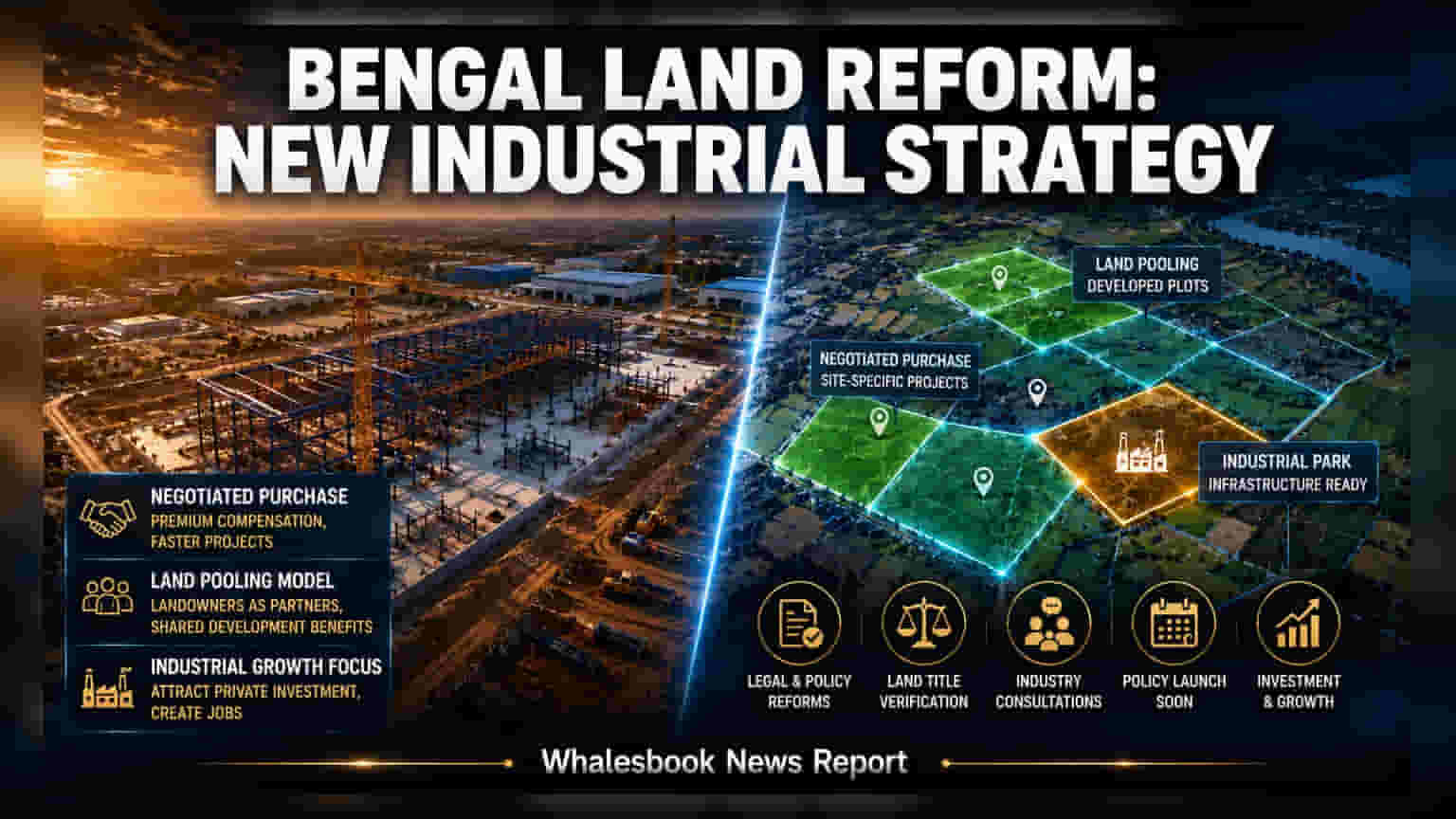 West Bengal Land Policy: ઉદ્યોગોને આકર્ષવા માટે પશ્ચિમ બંગાળનો મોટો નિર્ણય, જમીન સંપાદનની નવી નીતિ પર કામ શરૂ