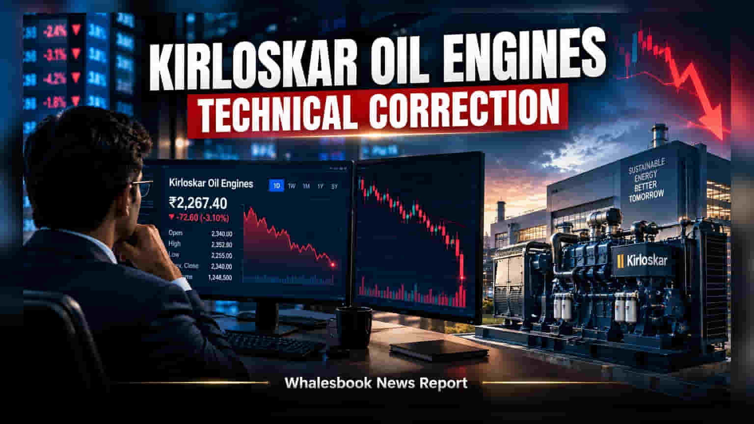Kirloskar Oil Engines Stock Corrects After Long Rally