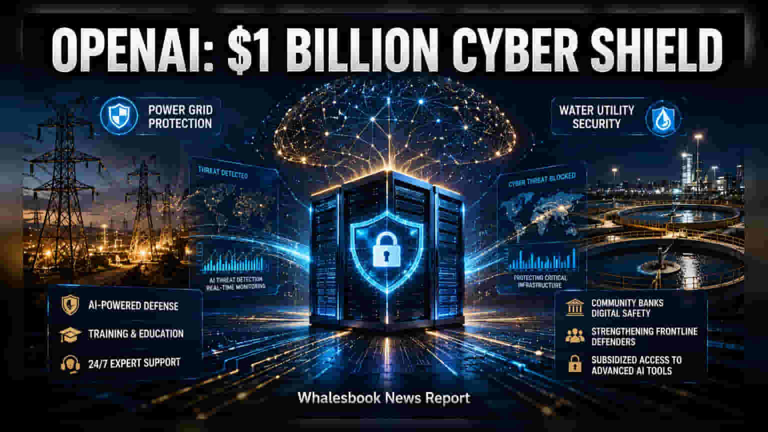 OpenAI का बड़ा दांव: क्रिटिकल इंफ्रास्ट्रक्चर की सुरक्षा के लिए **$1 बिलियन** का फंड जारी