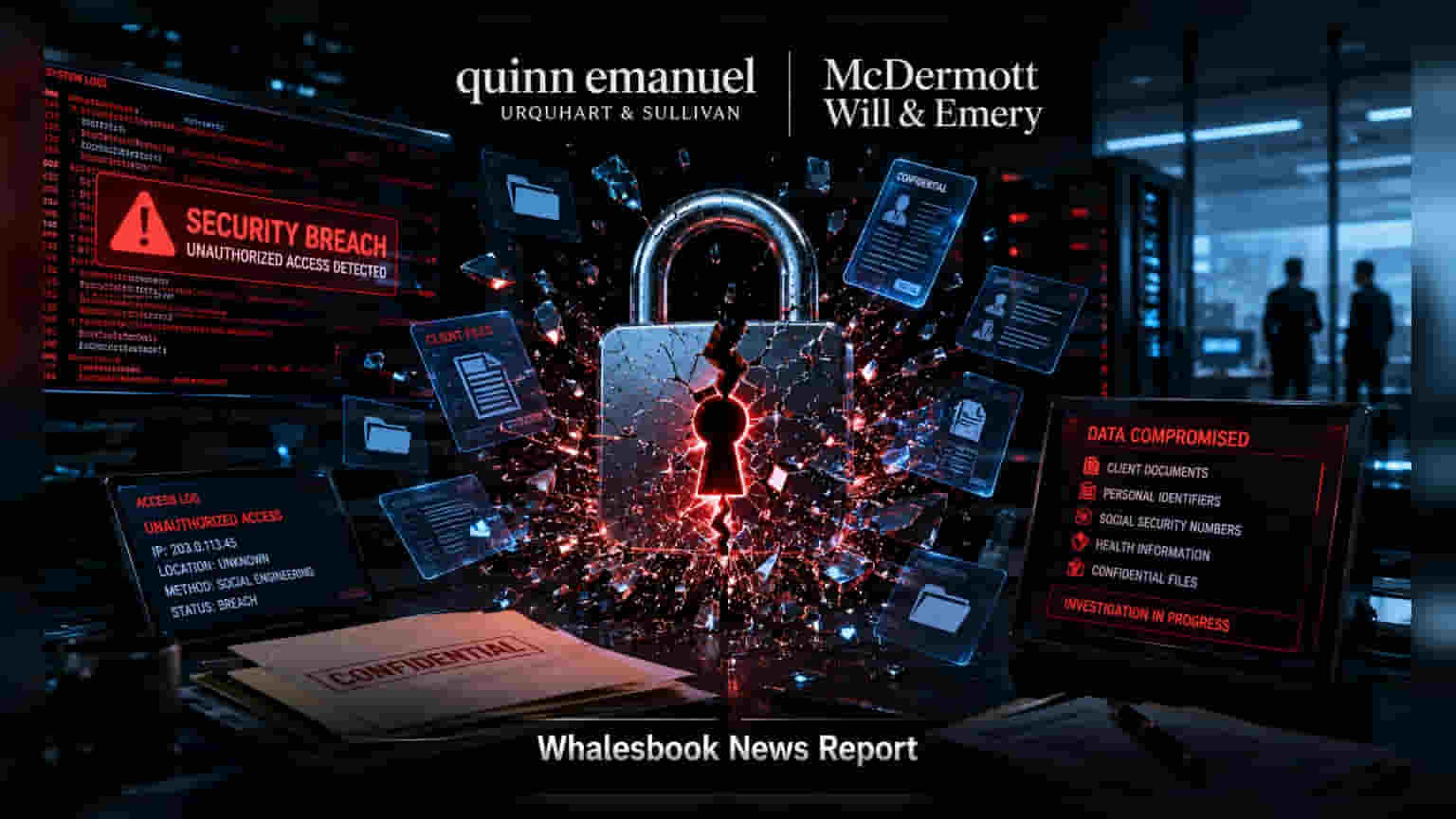 Quinn Emanuel and McDermott Report Data Breaches Following Social Engineering Attacks