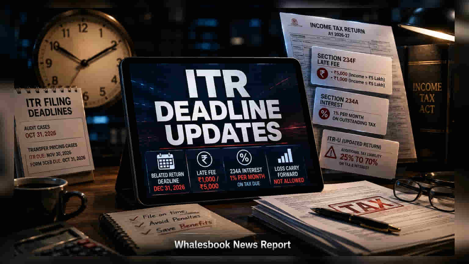 Missed the August 31 ITR Deadline? Options and Penalties Explained