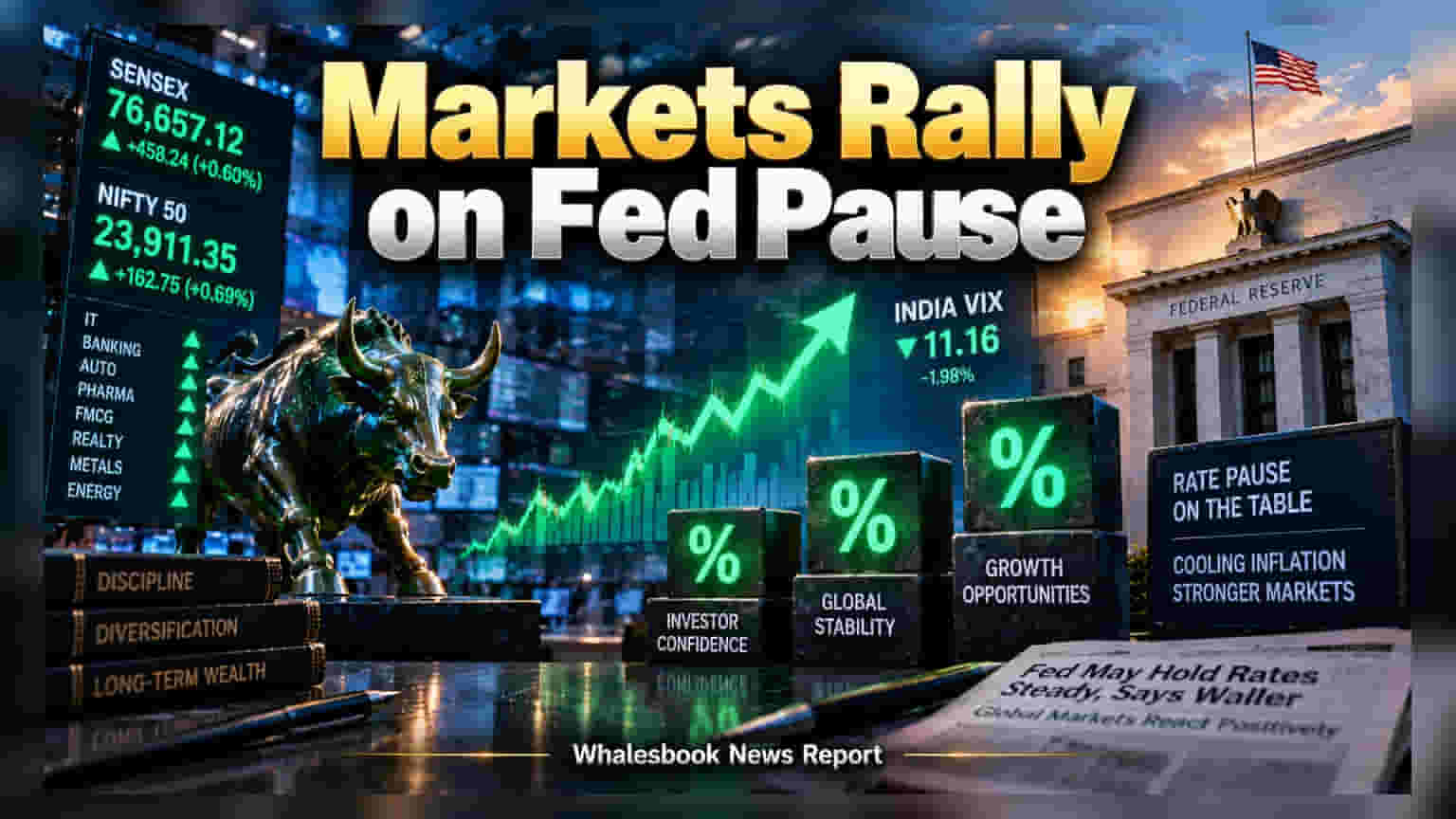 Sensex, Nifty: जागतिक बाजारातील सकारात्मक संकेतांमुळे शेअर बाजारात तेजी, सेन्सेक्स ४५० अंकांनी वधारला