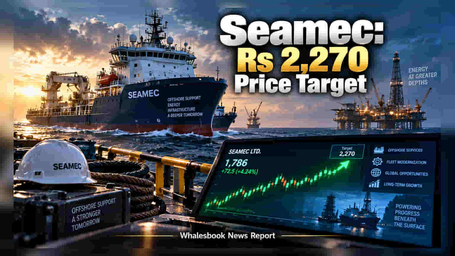 Seamec Share Price: ऑफशोर क्षेत्रात मागणी असूनही दबावाखाली, शेअरची स्थिती काय?