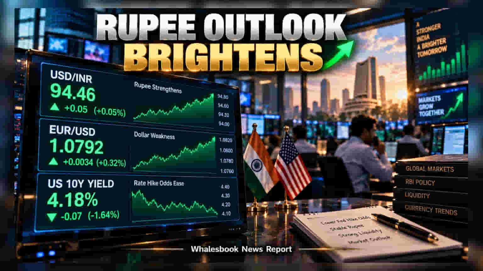 Indian Rupee: अमेरिकन फेडचा दिलासा आणि RBI चे टेन्शन! रुपयामध्ये सुधारणा, पण लिक्विडिटीचे आव्हान कायम