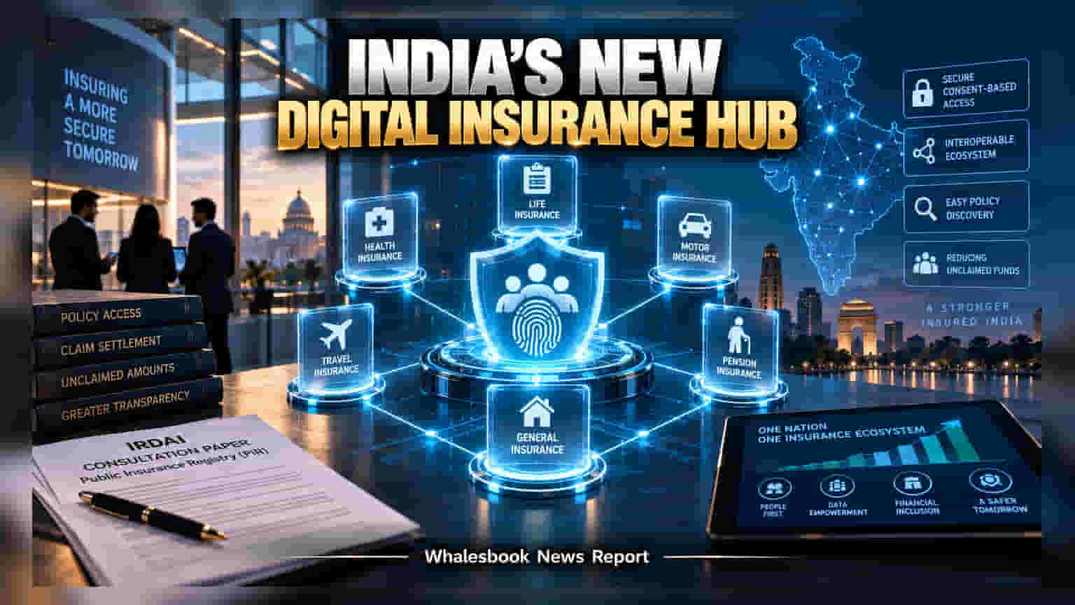 IRDAI Unveils Public Insurance Registry Plan to Standardize Data