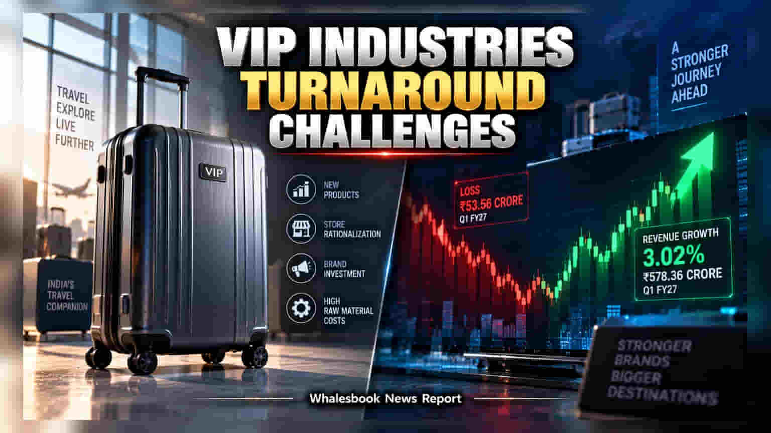 VIP Industries Q1 Revenue Rises 3%; Net Loss Widens to ₹53.56 Crore