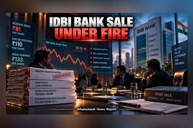 AIBOA Challenges IDBI Bank Stake Sale Over Valuation