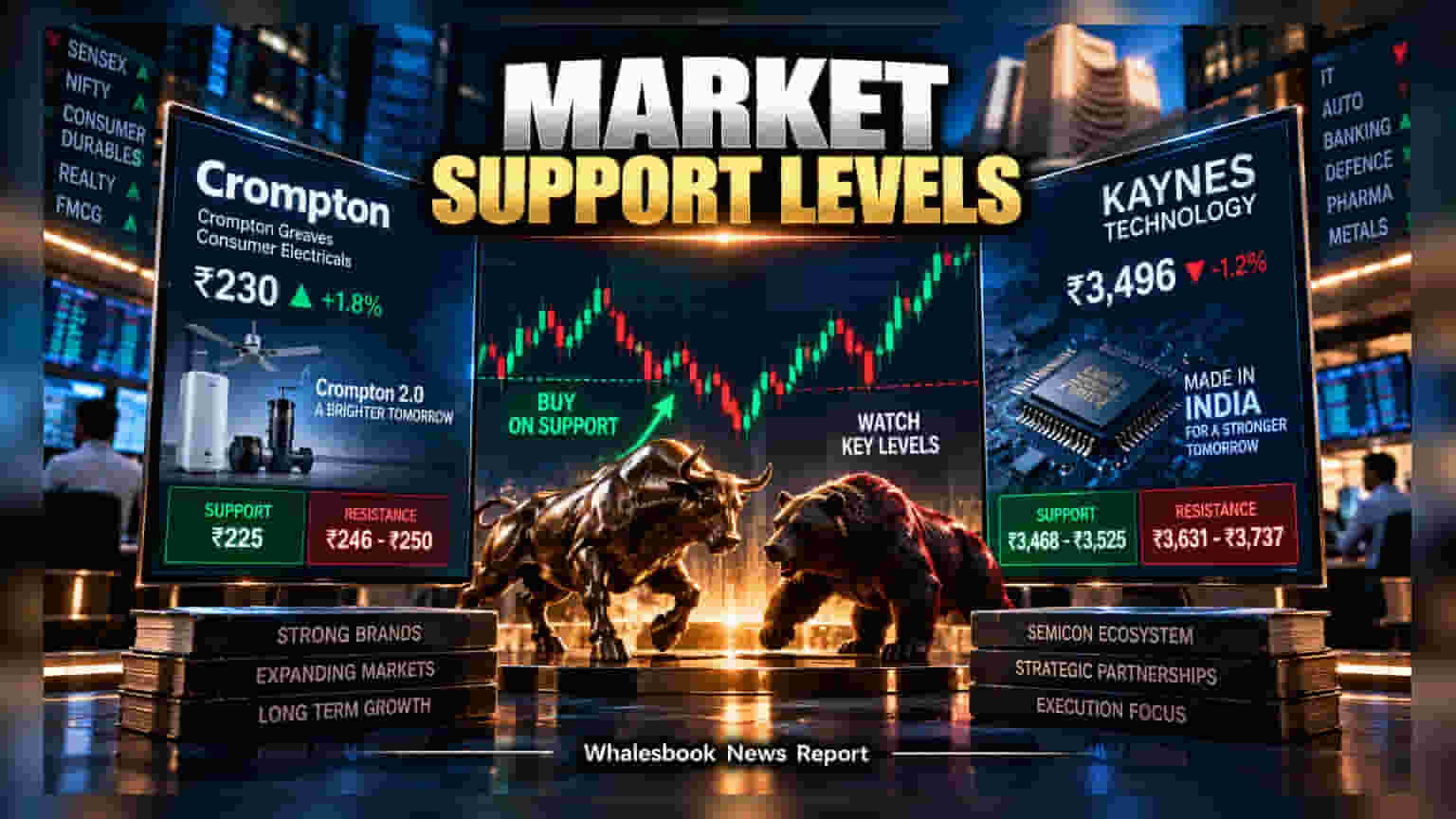 Crompton Greaves And Kaynes Technology: Key Price Levels And Growth Plans