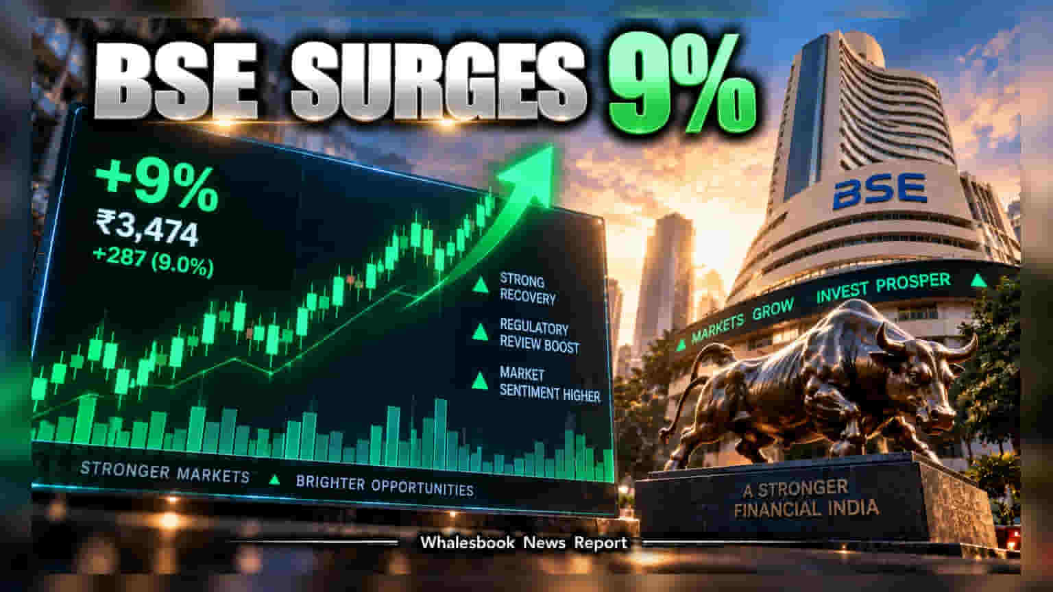 BSE Shares: SEBI के नए नियम की उम्मीद से BSE के शेयरों में लौटी रौनक, **9%** उछला स्टॉक