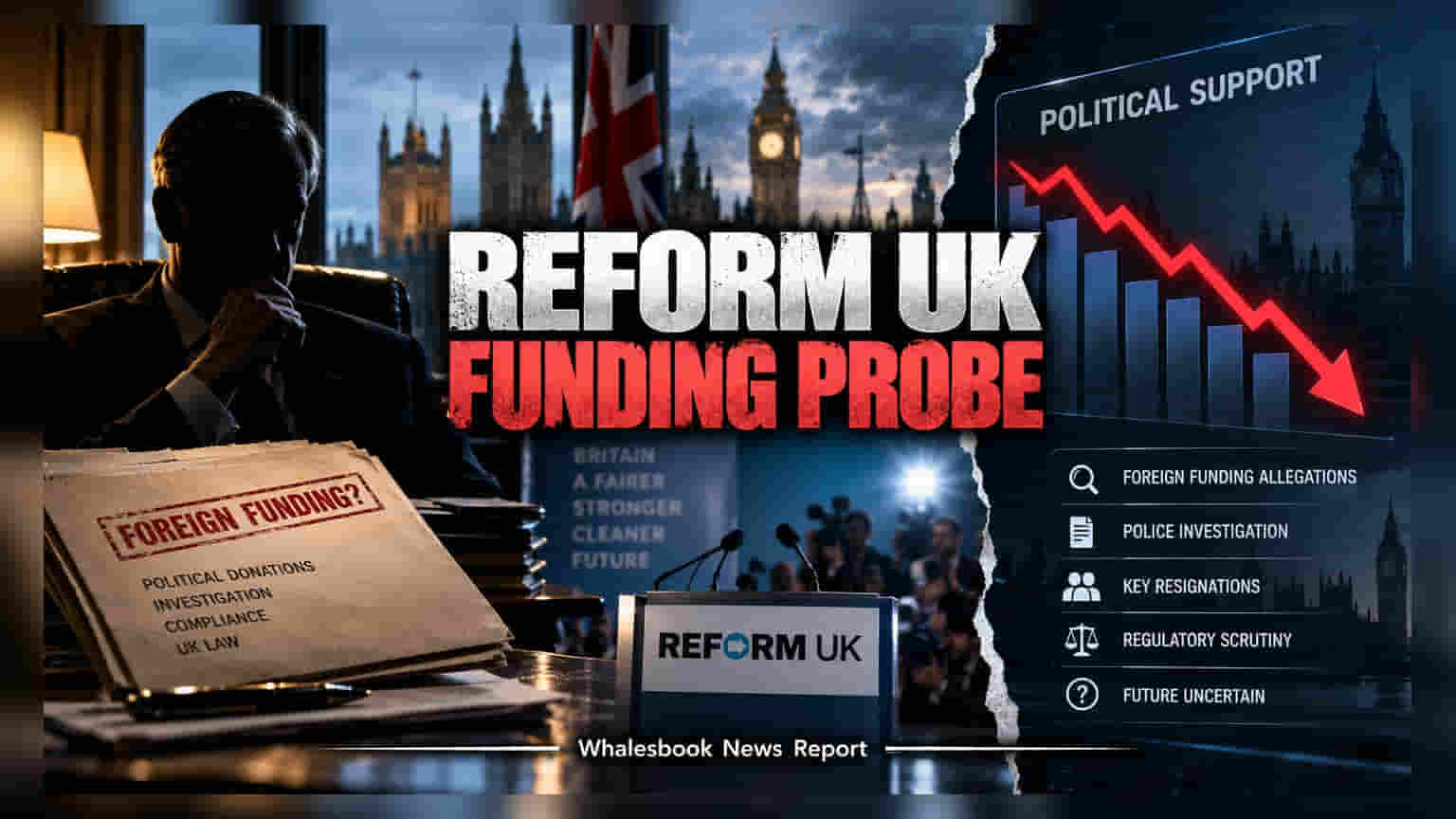 Reform UK Under Probe Over Alleged Foreign Donation Scheme