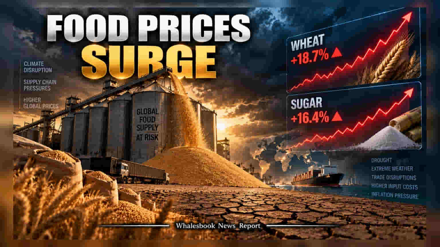 Global Food Prices Hit 2-Year High: FAO Index Reaches 133.3