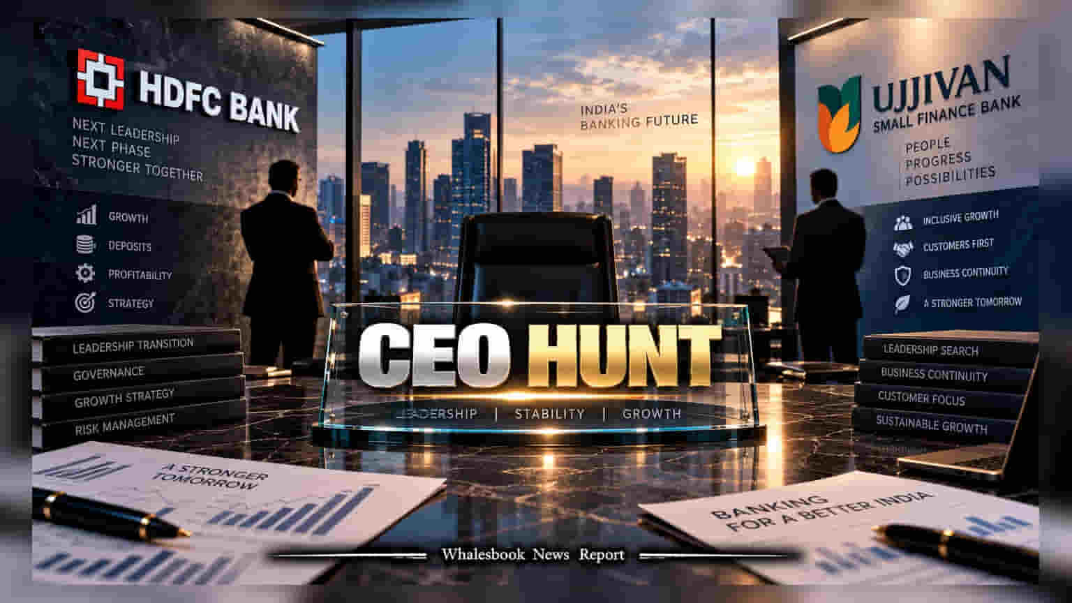 HDFC Bank आणि Ujjivan SFB मध्ये नेतृत्व बदल! नव्या CEO च्या शोधात बँका