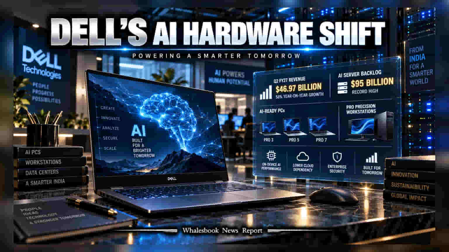 Dell Unveils New AI PCs in India Amid Record AI Server Backlog