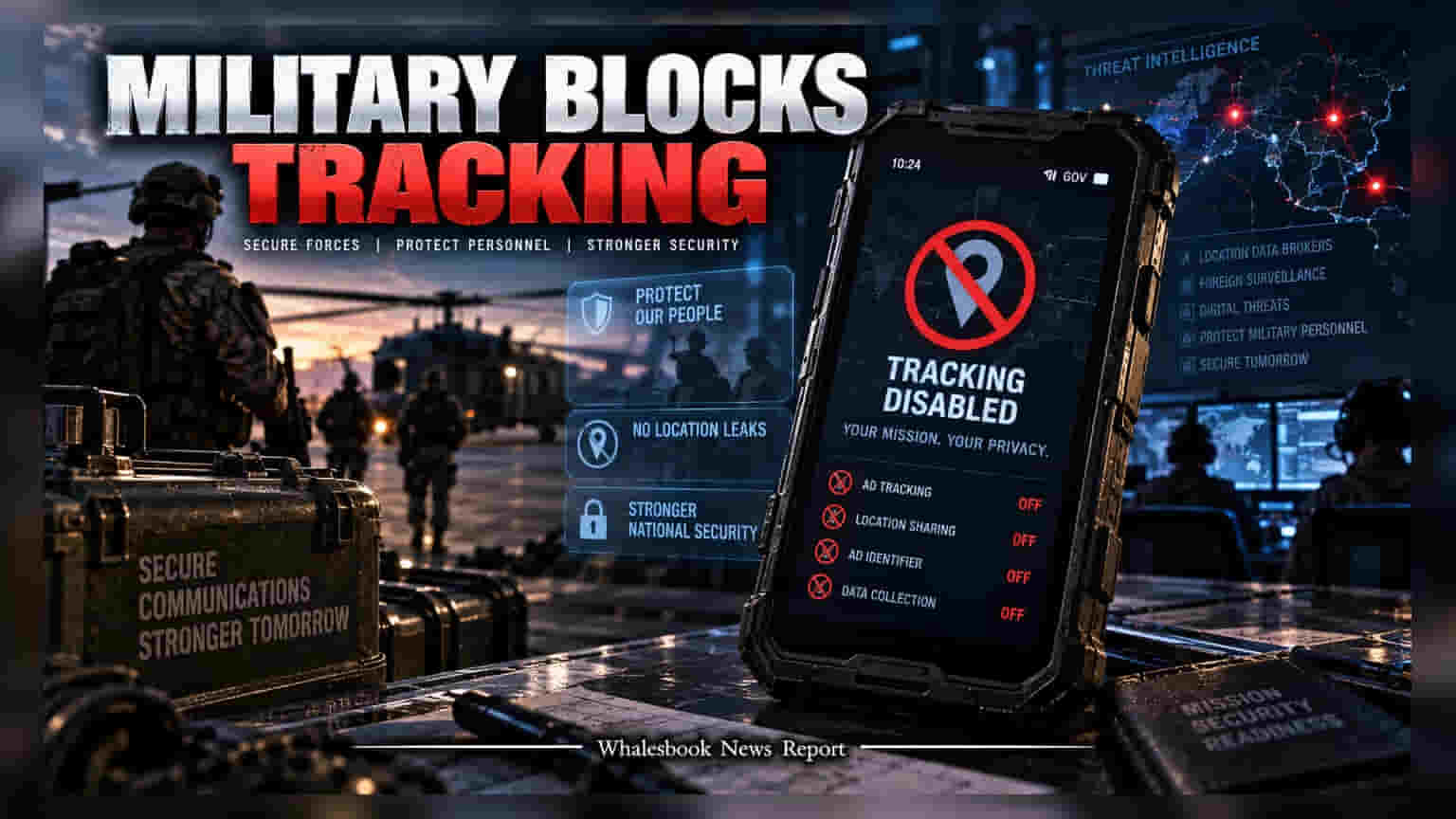 US Military Disables Ad Tracking on Official Devices to Stop Tracking