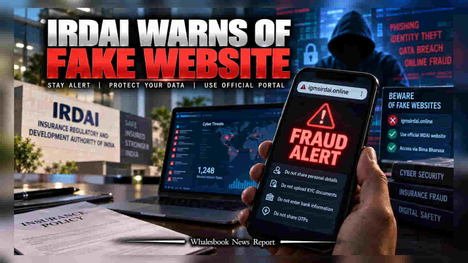 IRDAI Issues Warning Against Fake Insurance Grievance Portal