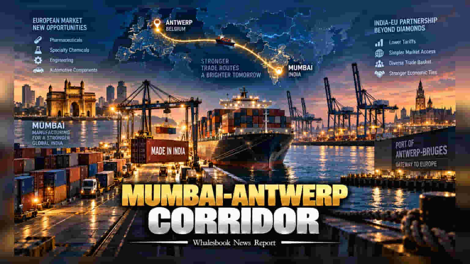 India-Belgium Trade: ਹੀਰਿਆਂ ਤੋਂ ਅੱਗੇ ਵਧੇਗਾ ਵਪਾਰ, PM ਦੀ ਮੁੰਬਈ ਫੇਰੀ ਮਗਰੋਂ ਨਵੇਂ ਸੈਕਟਰਾਂ 'ਤੇ ਨਜ਼ਰ