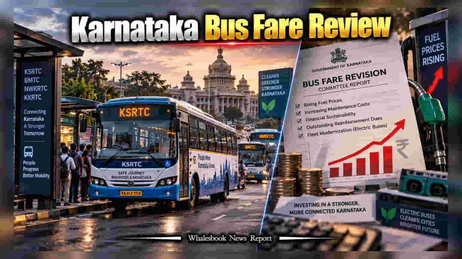 Karnataka Bus Fare: સરકારી બસોના ભાડામાં થશે વધારો? જાણો શું છે કારણ