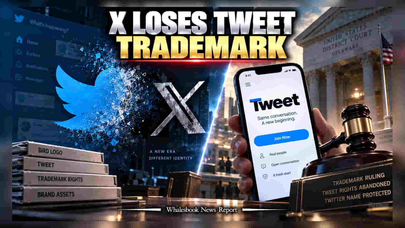 X (Twitter) ਲਈ ਵੱਡਾ ਝਟਕਾ: ਅਦਾਲਤ ਨੇ 'Tweet' ਟ੍ਰੇਡਮਾਰਕ ਗਵਾਉਣ ਦੇ ਦਿੱਤੇ ਸੰਕੇਤ