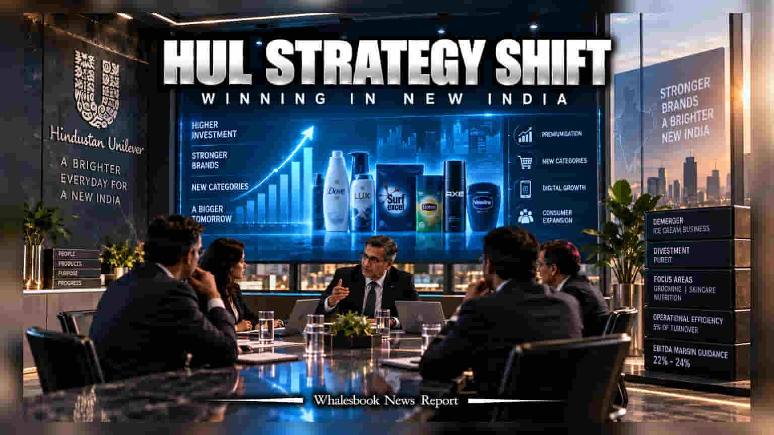 HUL ਦਾ ਨਵਾਂ ਪਲਾਨ 'Winning in New India': Capex ਵਧਾਇਆ, ਕੰਪਨੀ ਵਿੱਚ ਹੋਵੇਗਾ ਵੱਡਾ ਬਦਲਾਅ