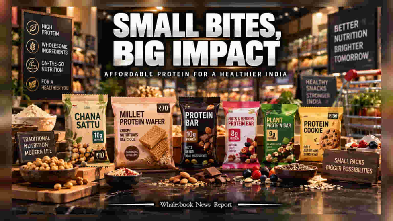 FMCG Sector: ਛੋਟੇ ਪੈਕੇਟਾਂ ਨਾਲ ਪ੍ਰੋਟੀਨ ਮਾਰਕੀਟ 'ਤੇ ਕਬਜ਼ਾ ਕਰਨ ਦੀ ਤਿਆਰੀ, ਜਾਣੋ ਕੀ ਹੈ ਵੱਡੀ ਰਣਨੀਤੀ
