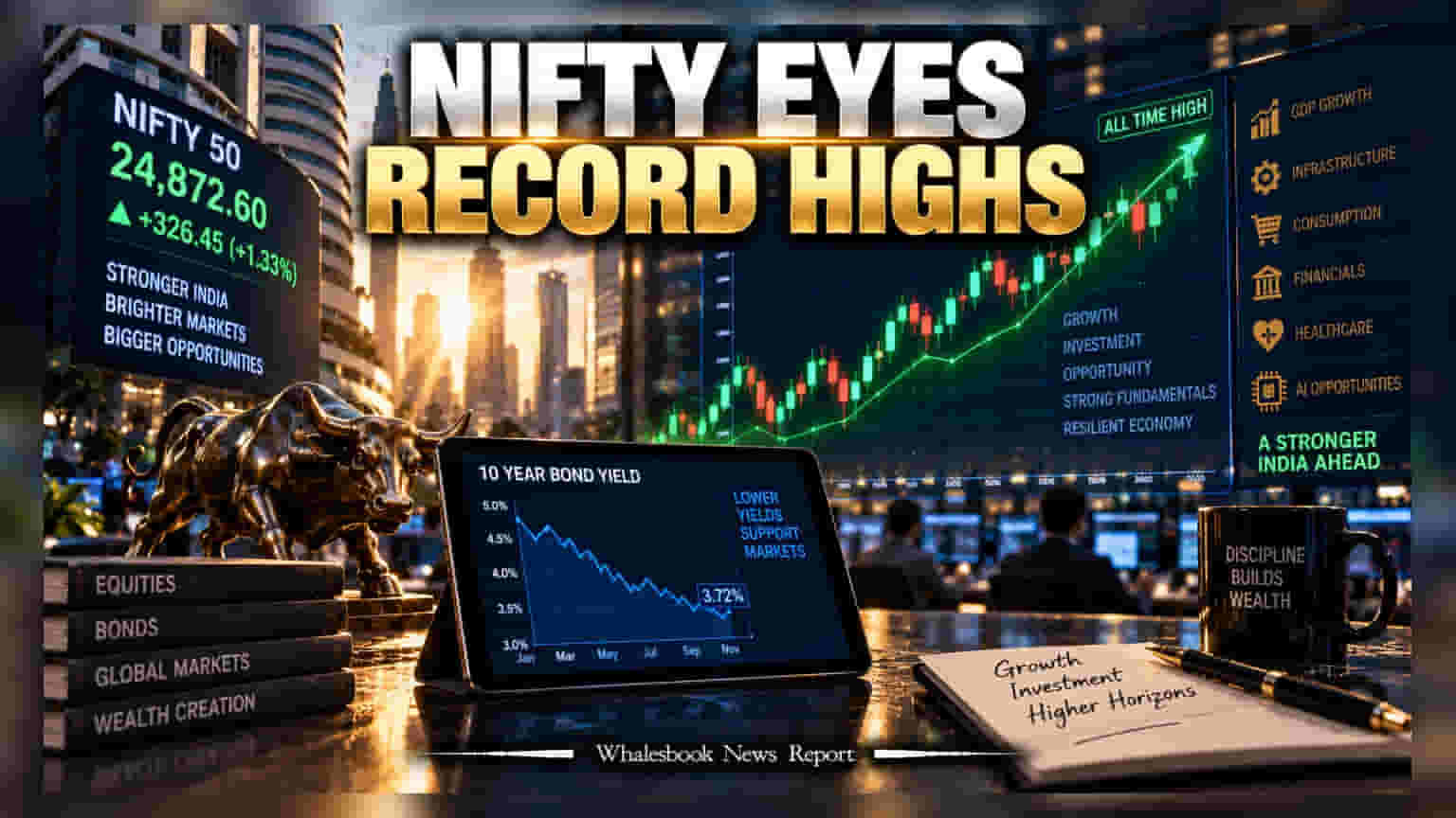 Lotusdew Wealth Projects Nifty 50 to Reach Record Highs in 2026