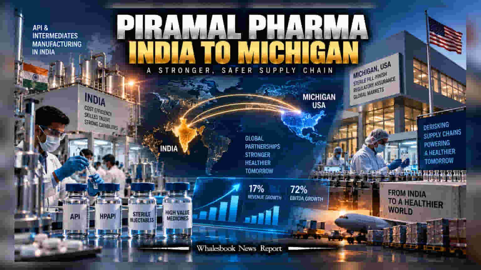 Piramal Pharma CDMO Strategy Helps Clients Navigate US Tariff Risks