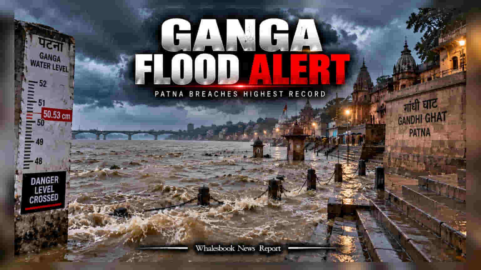 Ganga River at Patna Hits Record Flood Mark; State Faces Emergency
