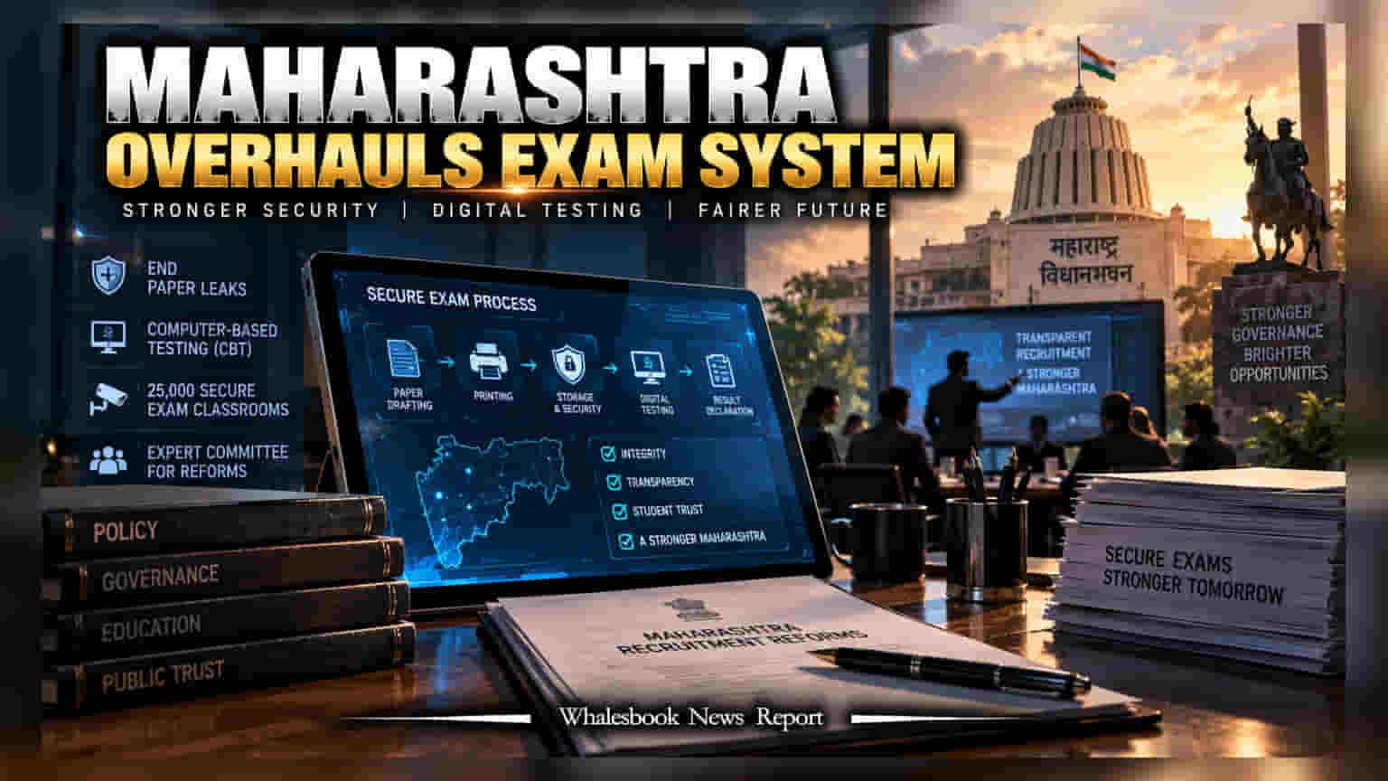 Maharashtra Recruitment: भर्ती परीक्षाओं में बड़े बदलाव की तैयारी, 2027 तक डिजिटल होगा सिस्टम