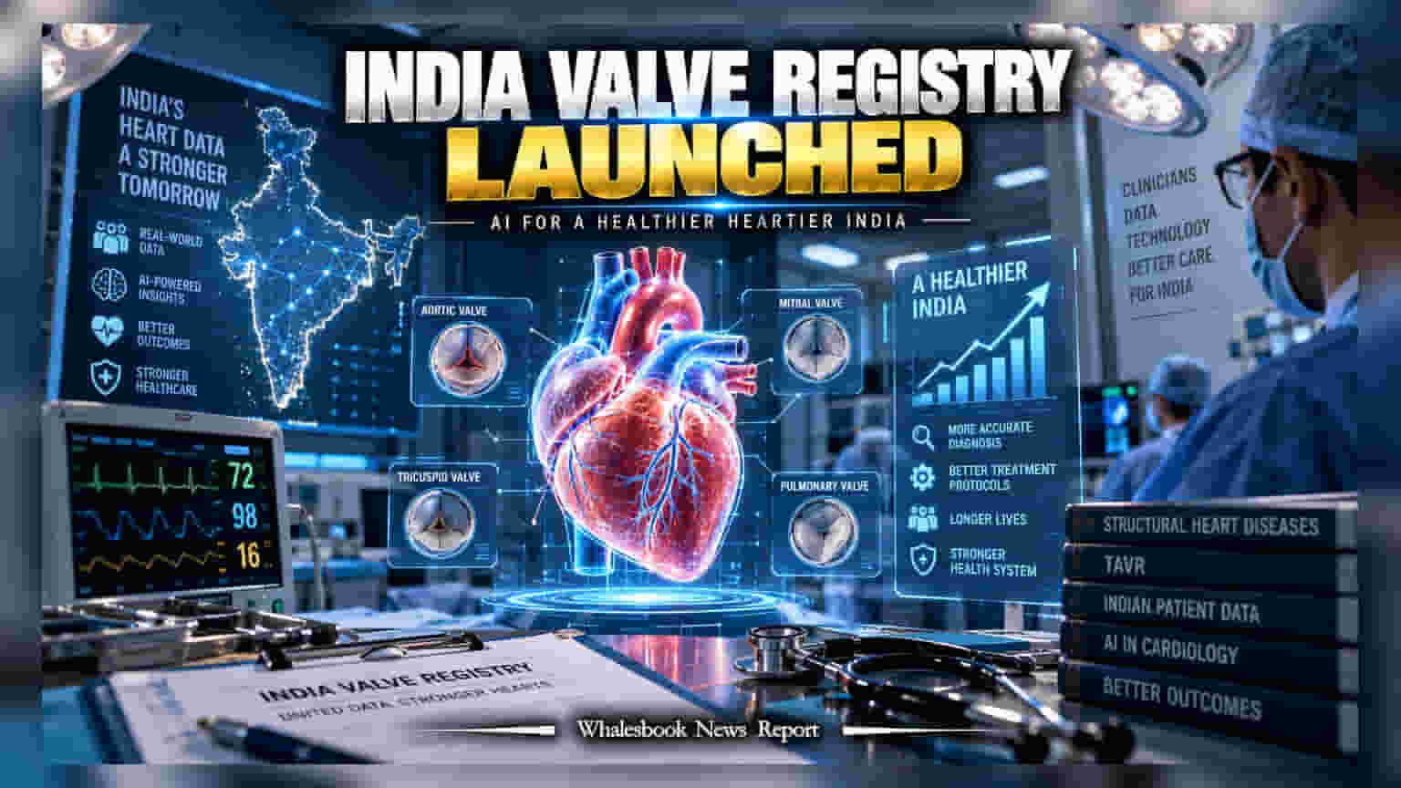 India Valve Registry: இதய நோய் சிகிச்சையில் புதிய புரட்சி! AI மூலம் கண்காணிக்கப்படும் நோயாளிகளின் விவரங்கள்