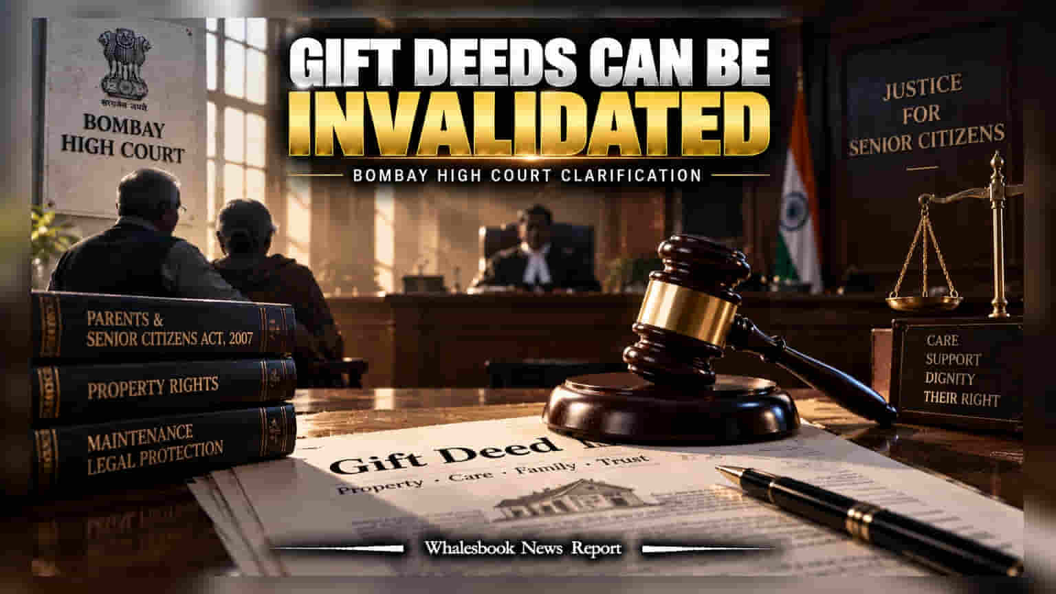 Bombay High Court: சொத்து கிஃப்ட் டீட்-களை ரத்து செய்ய முடியும் - சீனியர் சிட்டிசன்களுக்கு பெரிய பாதுகாப்பு!