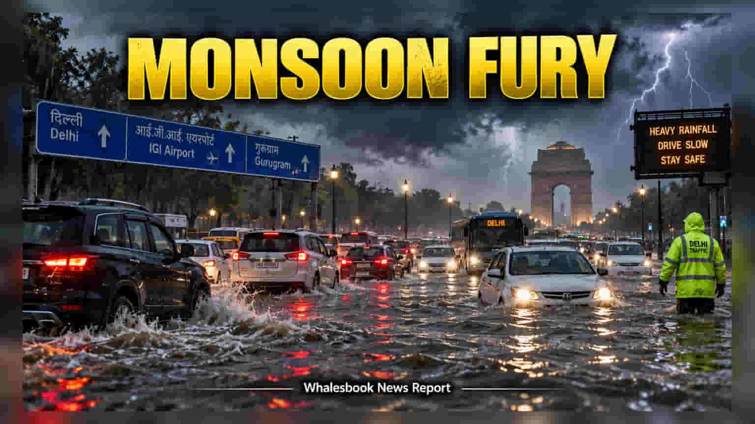 North India Monsoon Rains: பீகாரில் கோரத்தாண்டவம் ஆடும் வெள்ளம், டெல்லியில் முடங்கிய போக்குவரத்து