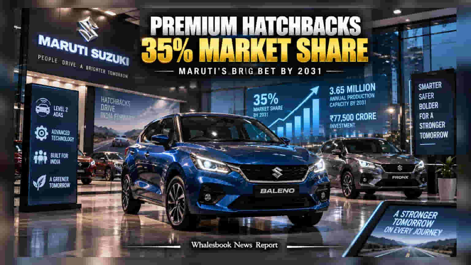 Maruti Suzuki: ப்ரீமியம் ஹேட்ச்பேக் மீது அதிரடி முதலீடு! பங்குகள் சரிந்தாலும் கம்பெனியின் திட்டம் என்ன?