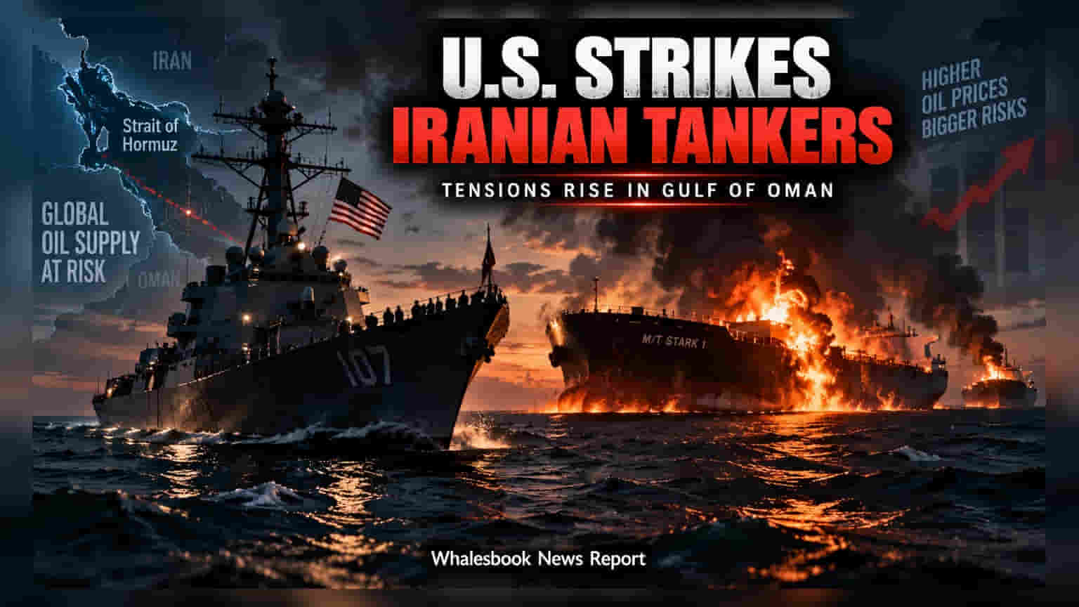 US Strikes Iranian Tankers Following Warship Attack: Oil Markets Brace For Volatility