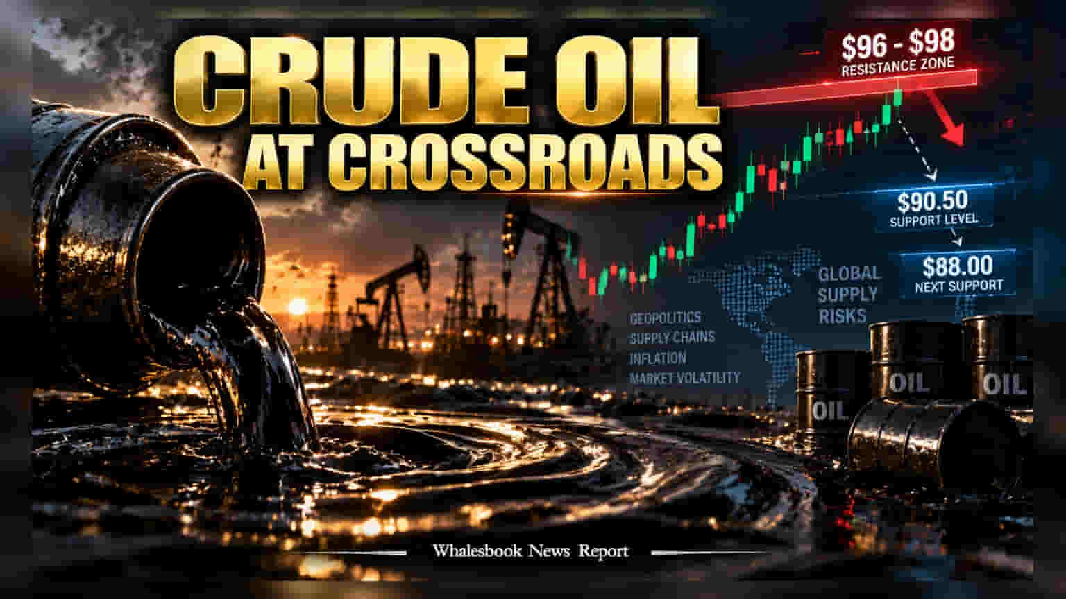 Brent Crude Oil Rally Tests Resistance Near $98 Level