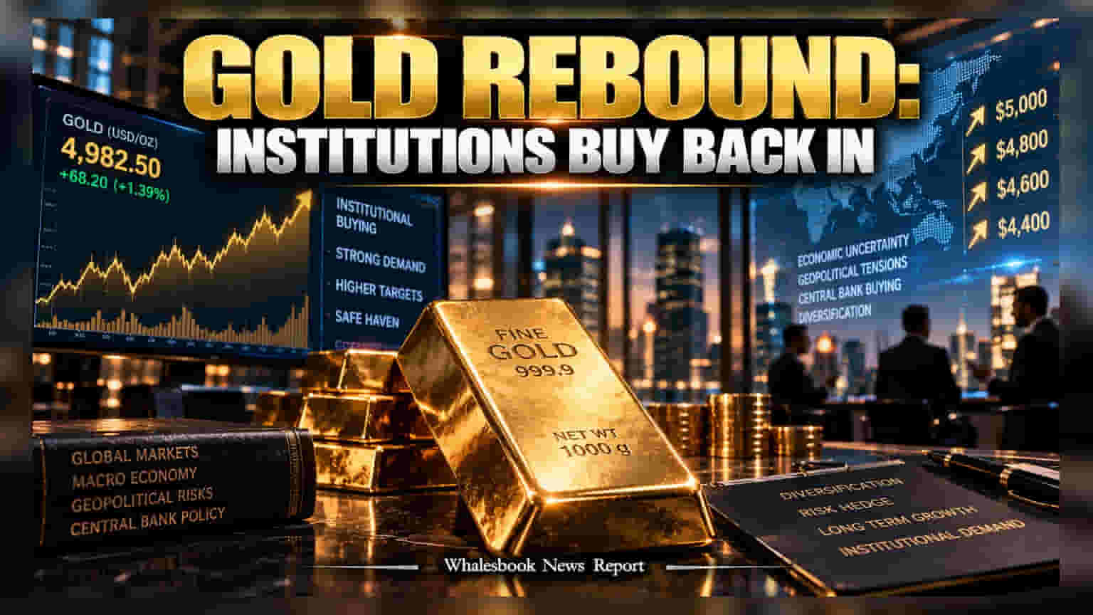 Gold Market: सोन्यात पुन्हा मोठी गुंतवणूक! दिग्गज ग्लोबल फंड्सनी वाढवला 'होल्डिंग'