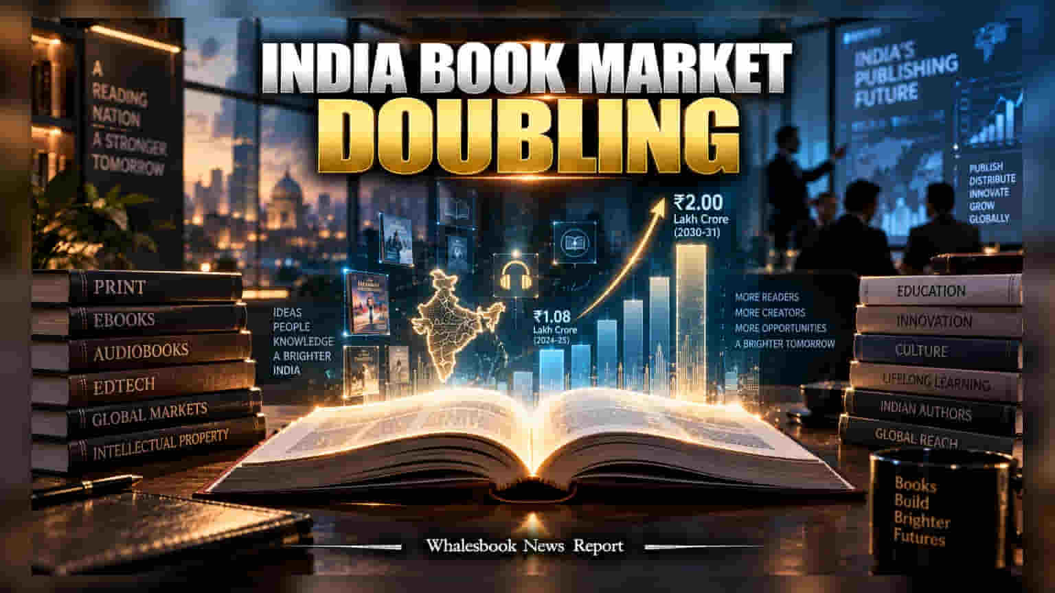 India’s Book Market Seen Hitting ₹2 Lakh Crore by 2031