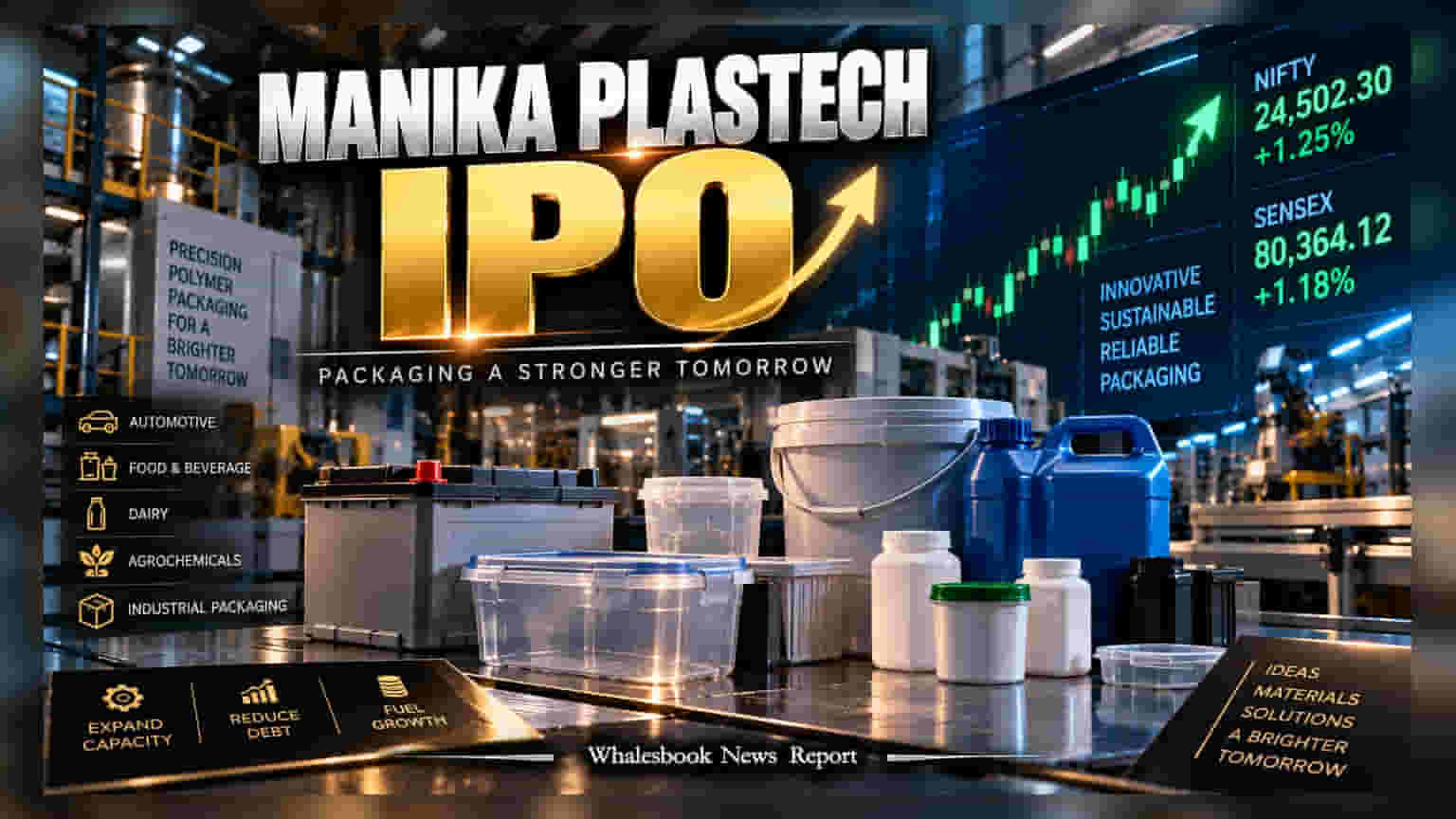 Manika Plastech IPO Reportedly Set for September 11 Launch