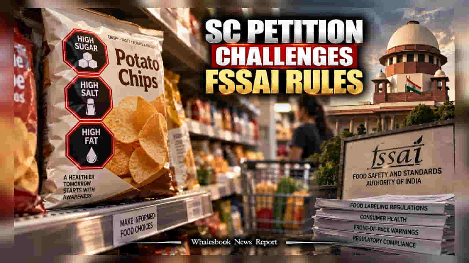 Food Labeling: FSSAI కి సుప్రీం కోర్టు షాక్.. ఫుడ్ ప్యాకెట్లపై హెచ్చరికలు తప్పనిసరి!