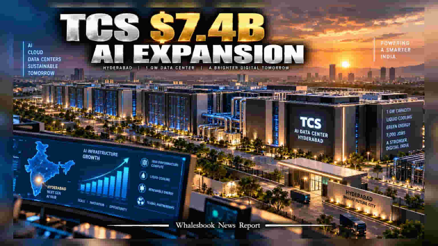 TCS Plans ₹70,000 Crore AI Data Center in Hyderabad